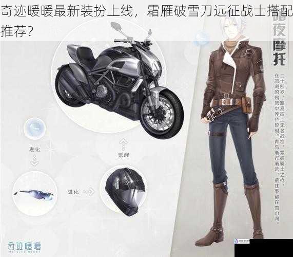 奇迹暖暖最新装扮上线,霜雁破雪刀远征战士搭配推荐?
