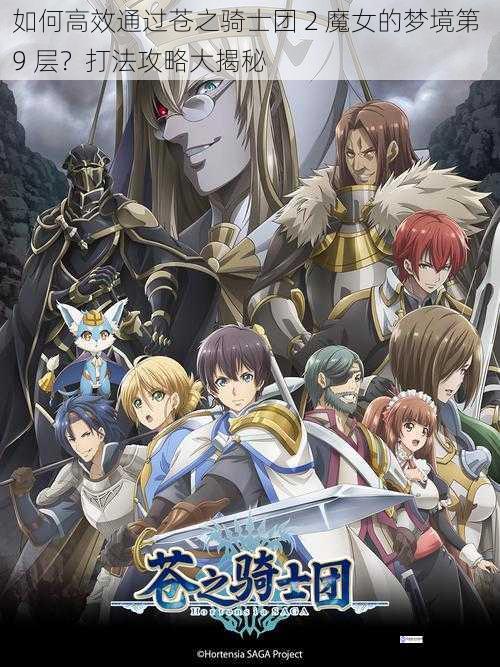 如何高效通过苍之骑士团 2 魔女的梦境第 9 层?打法攻略大揭秘