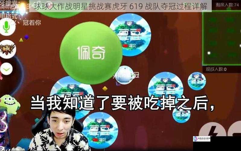 球球大作战明星挑战赛虎牙 619 战队夺冠过程详解