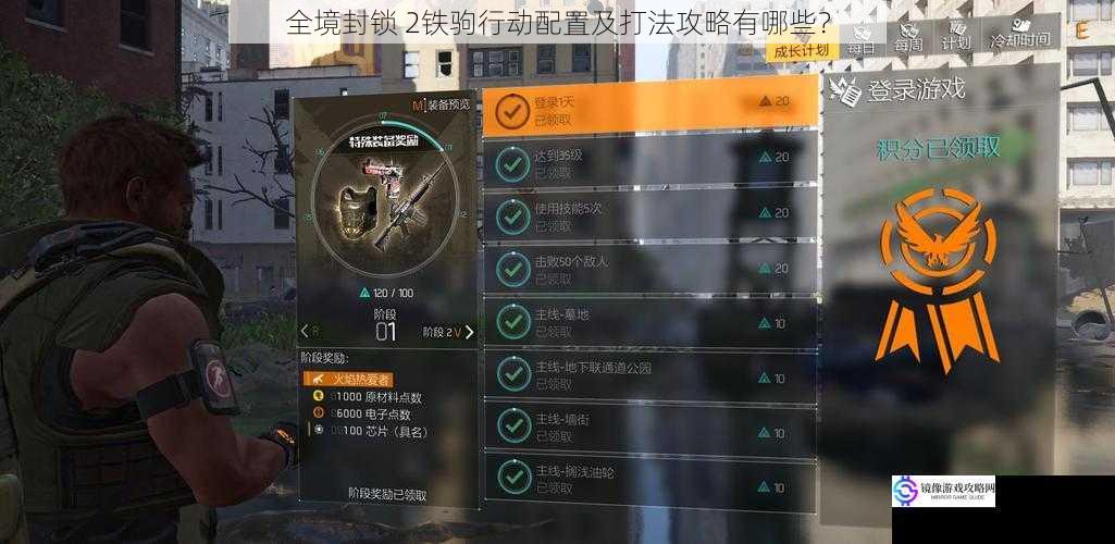 全境封锁 2铁驹行动配置及打法攻略有哪些?