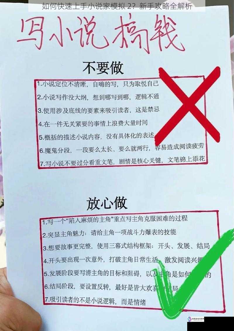 如何快速上手小说家模拟 2?新手攻略全解析