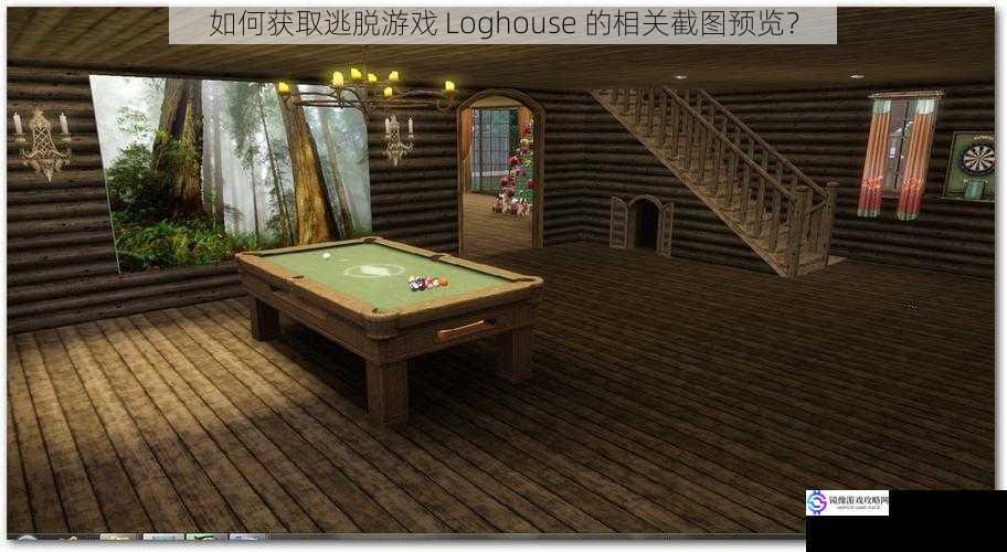 如何获取逃脱游戏 Loghouse 的相关截图预览?