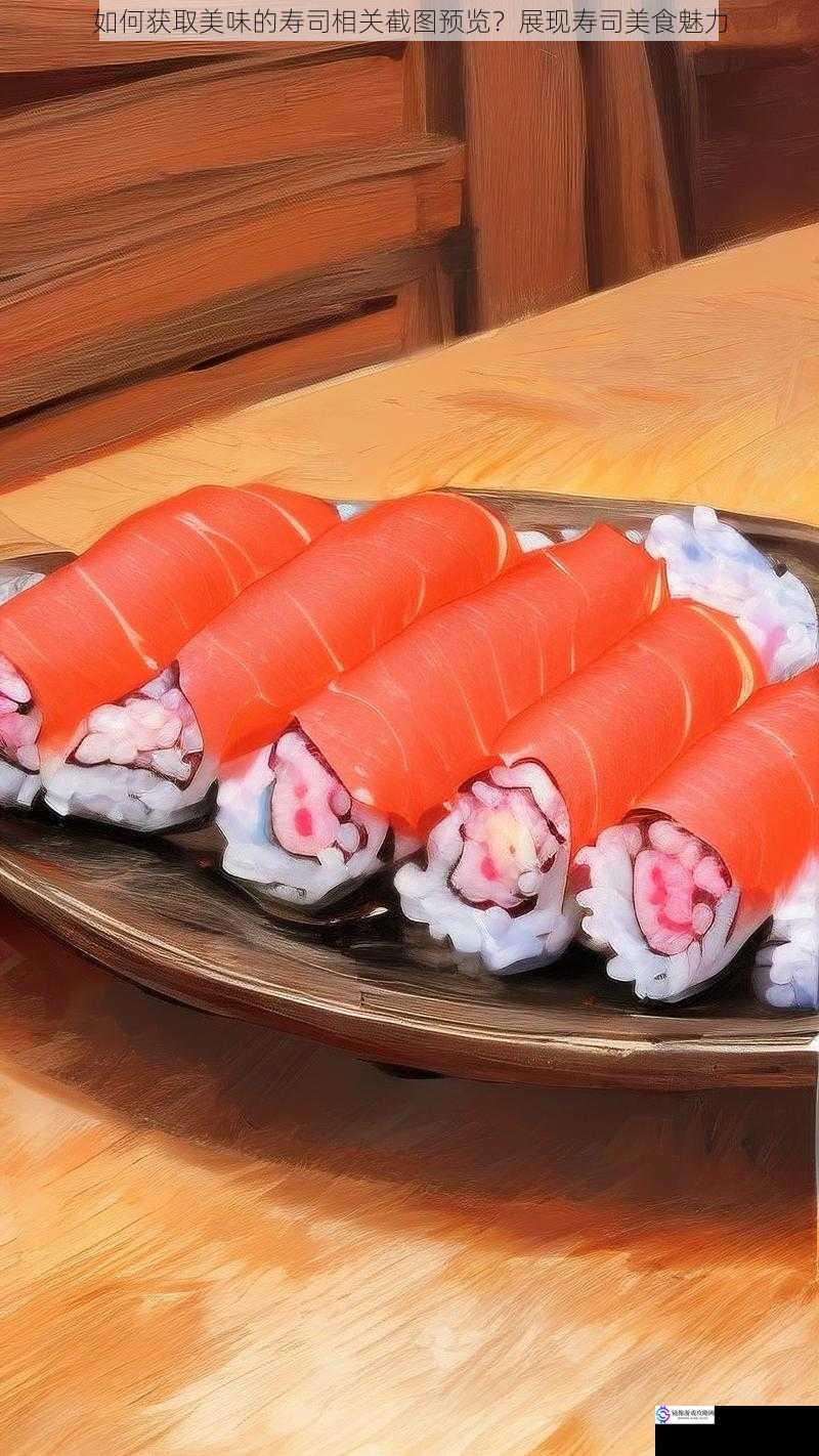 如何获取美味的寿司相关截图预览?展现寿司美食魅力