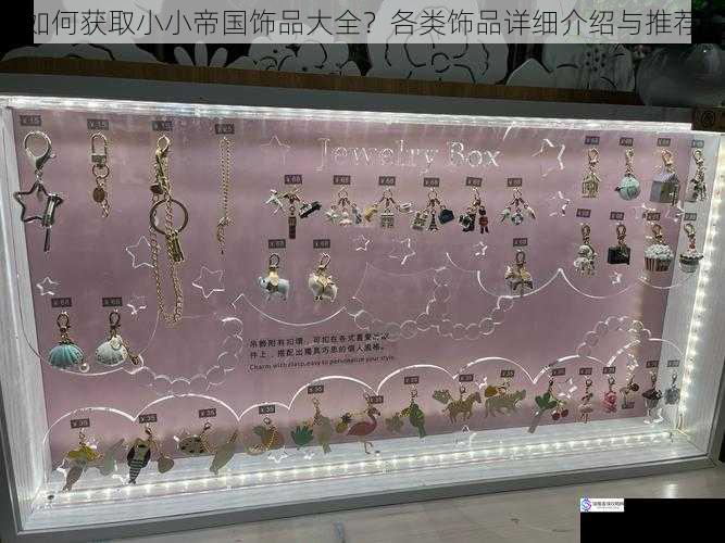 如何获取小小帝国饰品大全?各类饰品详细介绍与推荐