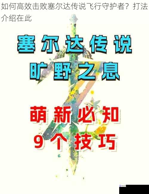 如何高效击败塞尔达传说飞行守护者?打法介绍在此