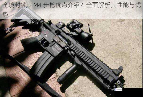 全境封锁 2 M4 步枪优点介绍?全面解析其性能与优势