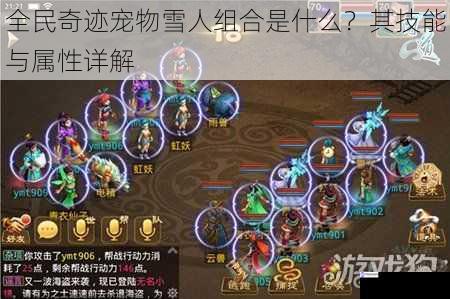 全民奇迹宠物雪人组合是什么?其技能与属性详解