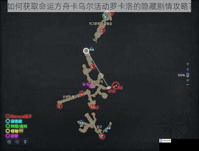 如何获取命运方舟卡乌尔活动罗卡洛的隐藏剧情攻略?