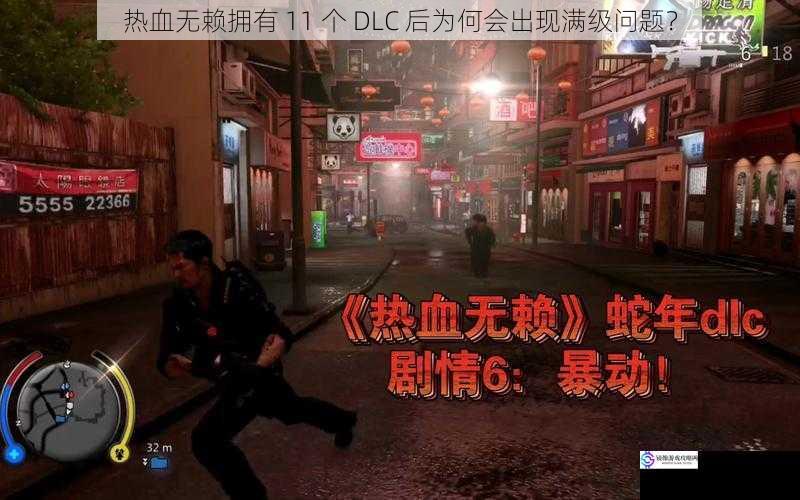 热血无赖拥有 11 个 DLC 后为何会出现满级问题?