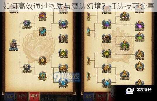 如何高效通过物质与魔法幻境?打法技巧分享