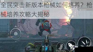 全民突击新版本枪械如何培养?枪械培养攻略大揭秘
