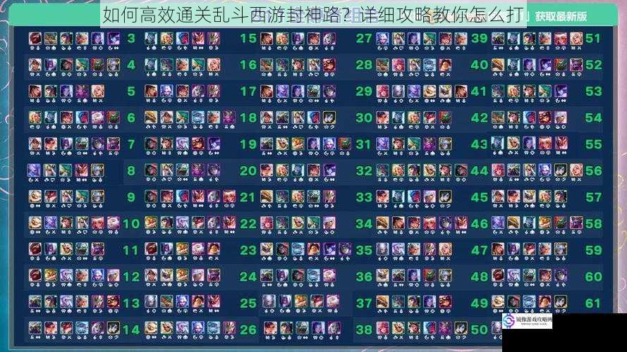 选择合适的英雄阵容