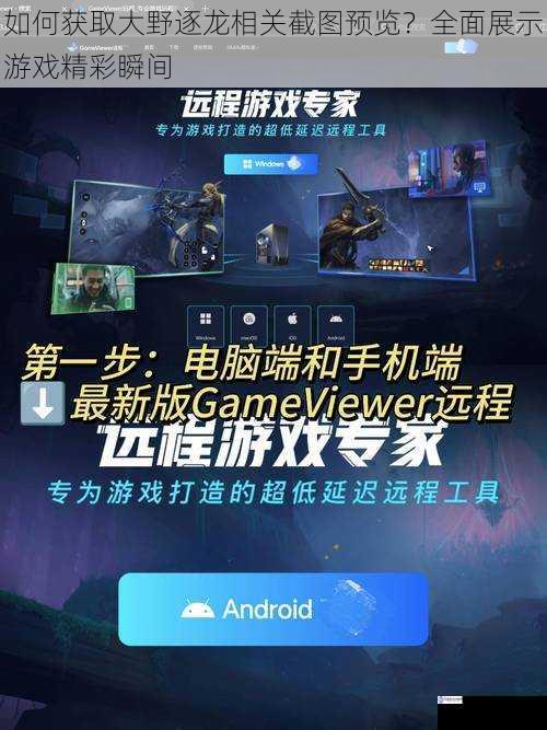 使用游戏内截图功能