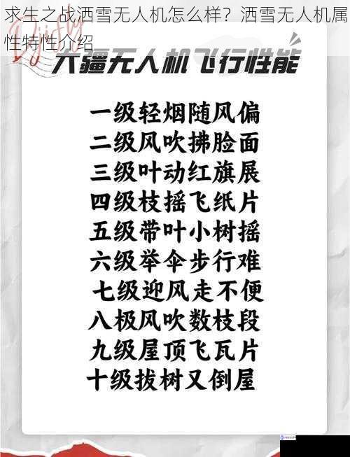 飞行性能