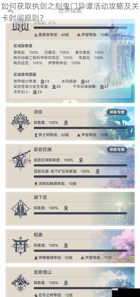 攻略获取渠道