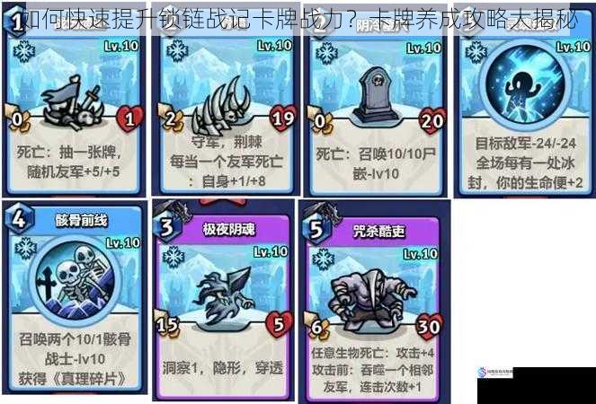 强化卡牌品质