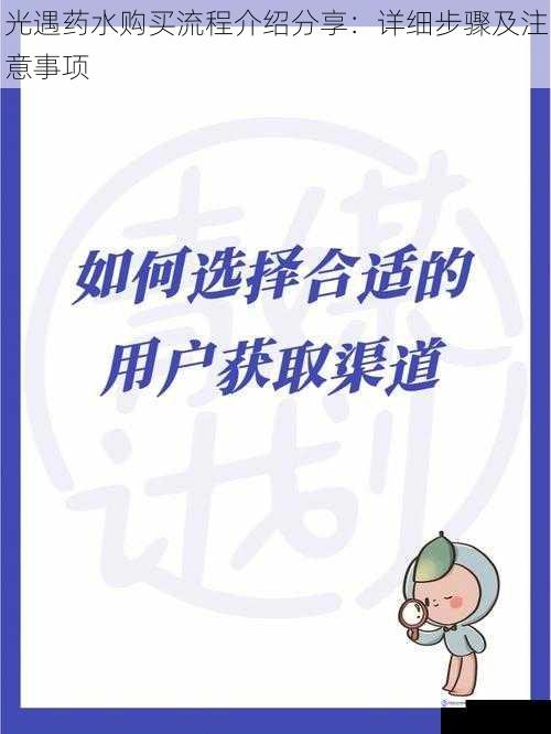 选择购买渠道