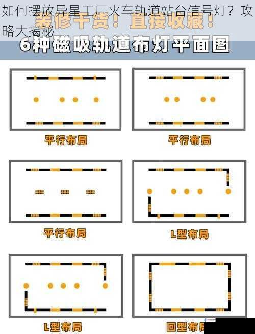 轨道布局与信号灯位置的关系
