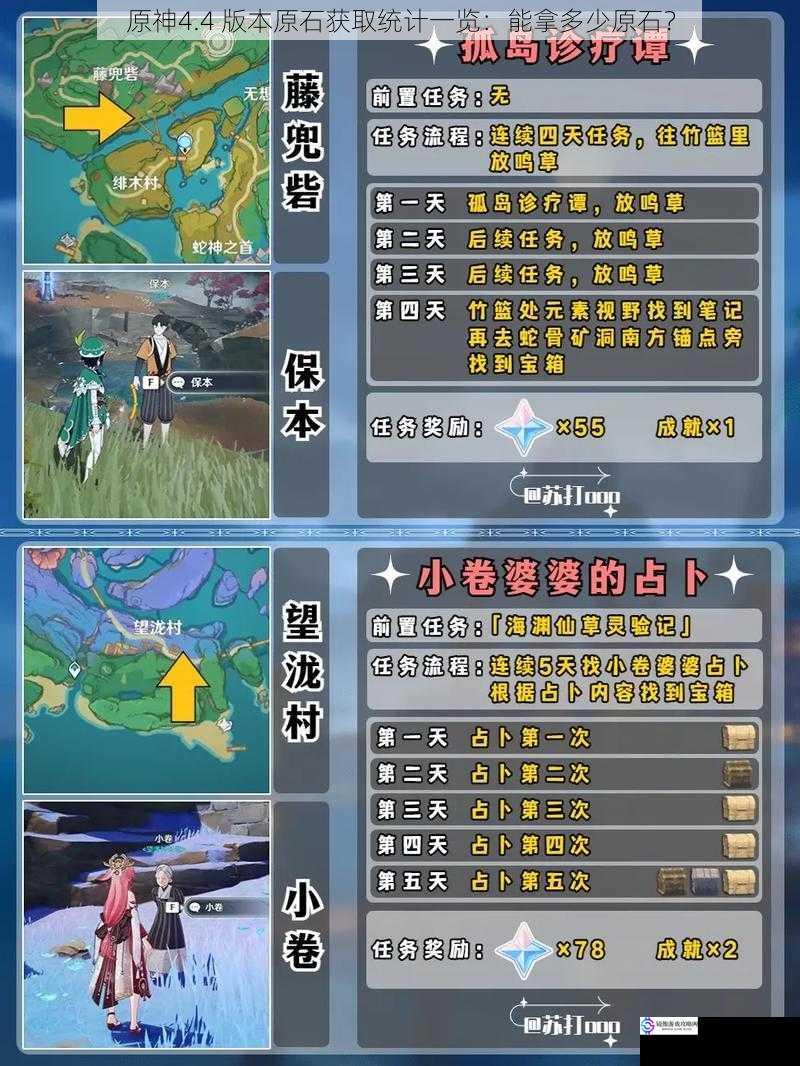 日常任务获取原石