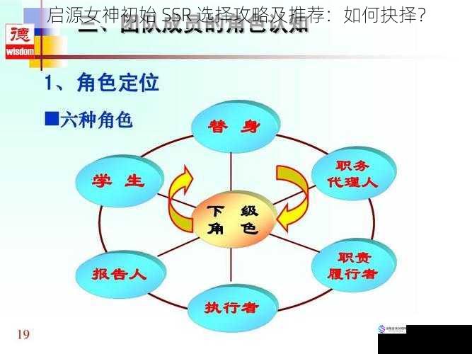 角色定位与团队需求