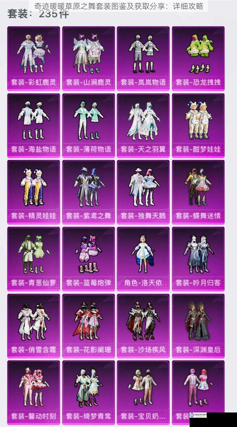 套装图鉴