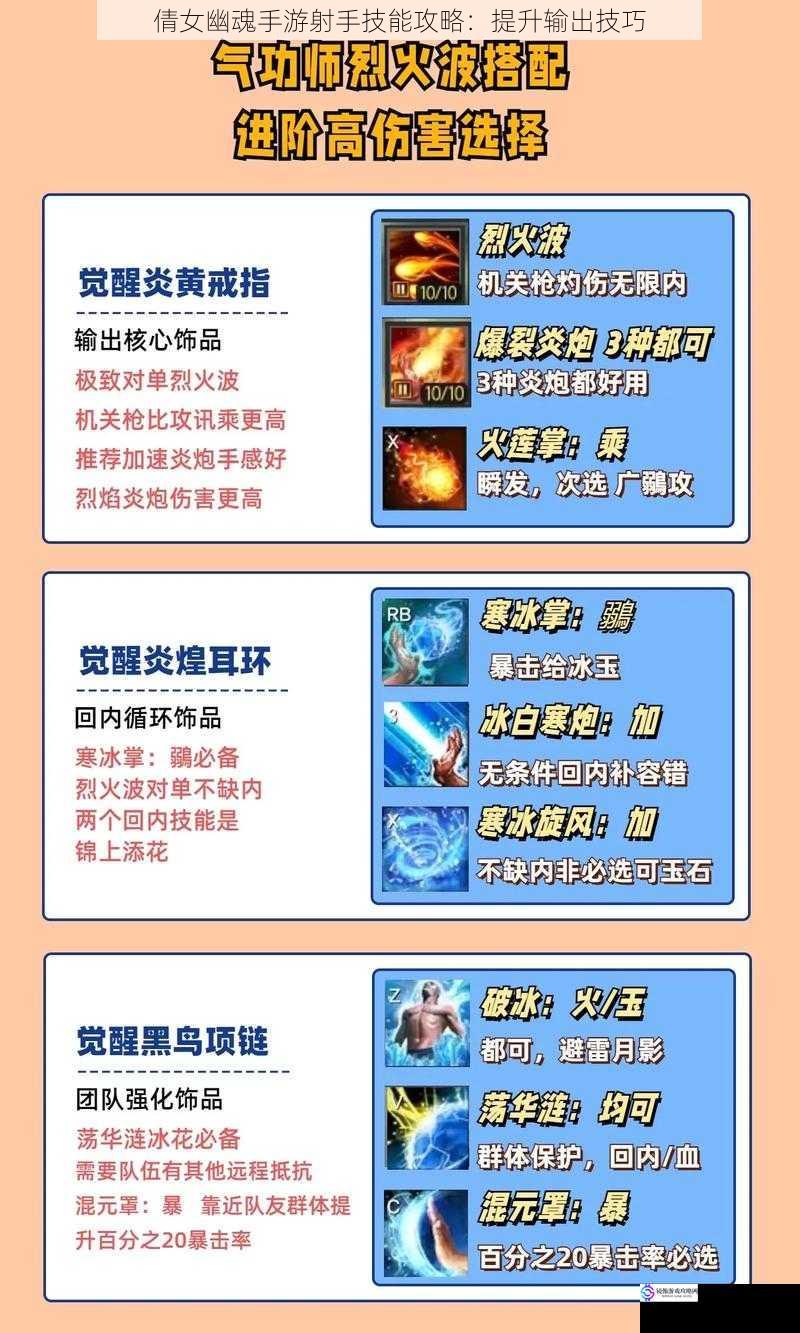 技能搭配与连招