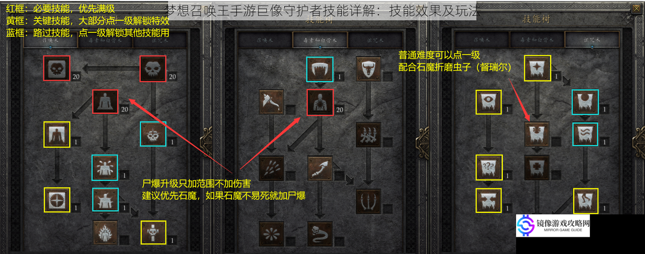 梦想召唤王手游巨像守护者技能详解:技能效果及玩法