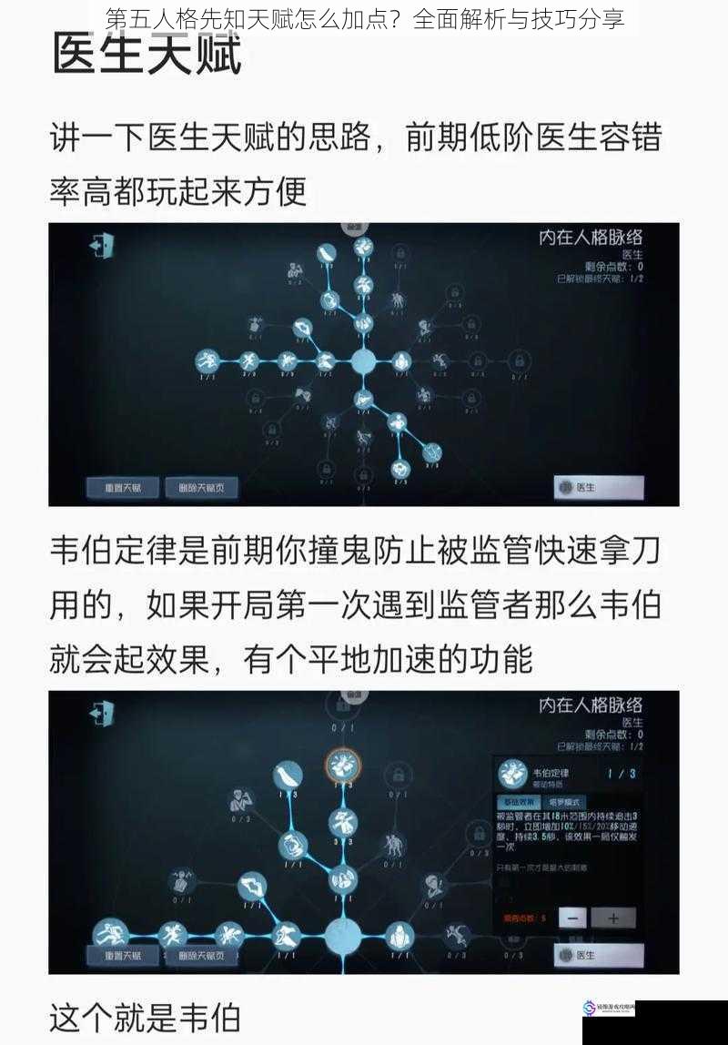 第五人格先知天赋怎么加点?全面解析与技巧分享