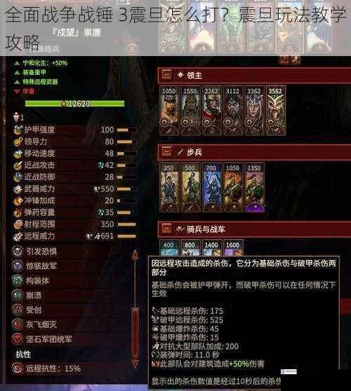 全面战争战锤 3震旦怎么打?震旦玩法教学攻略