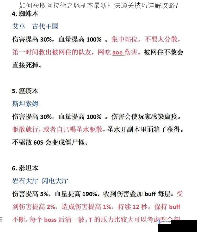 如何获取阿拉德之怒副本最新打法通关技巧详解攻略?