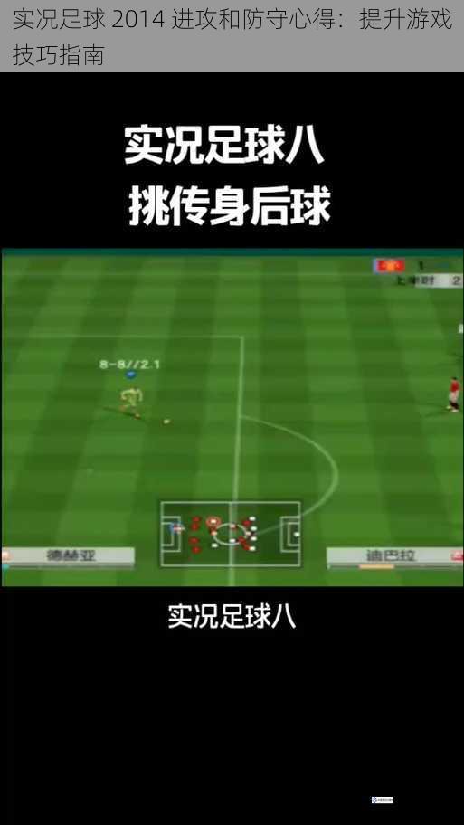实况足球 2014 进攻和防守心得:提升游戏技巧指南