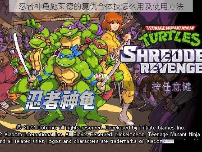 忍者神龟施莱德的复仇合体技怎么用及使用方法