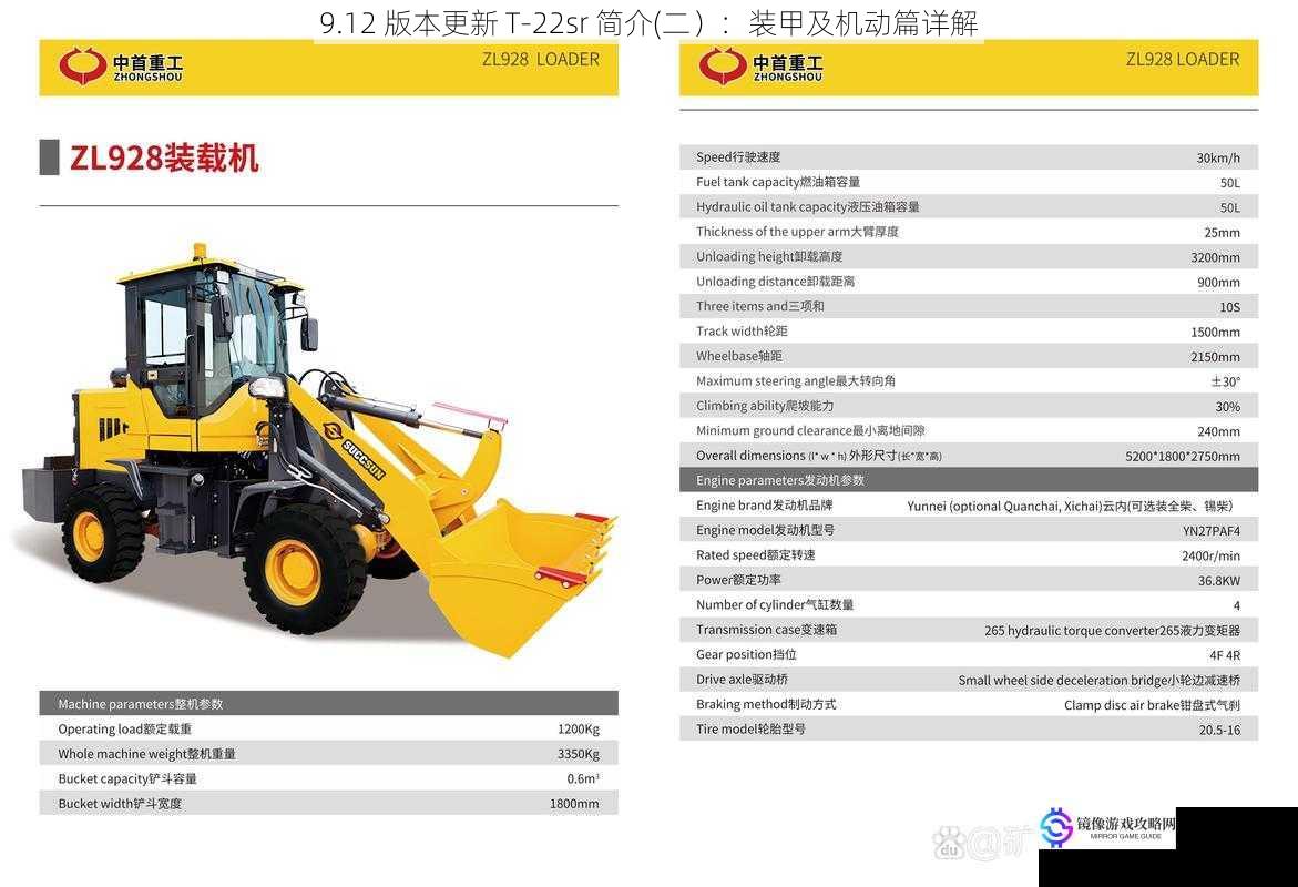 9.12 版本更新 T-22sr 简介(二):装甲及机动篇详解
