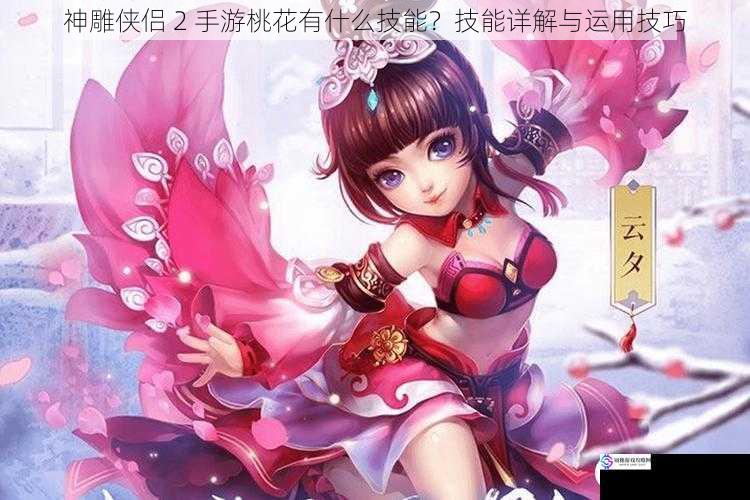神雕侠侣 2 手游桃花有什么技能?技能详解与运用技巧