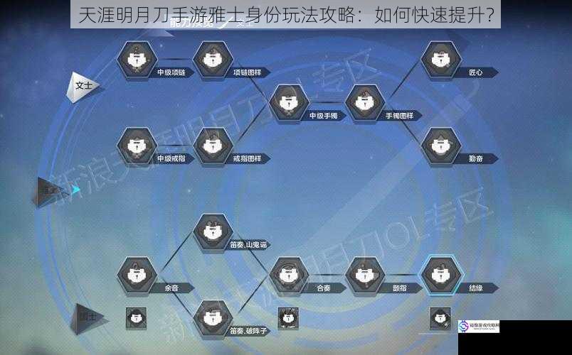 天涯明月刀手游雅士身份玩法攻略:如何快速提升?