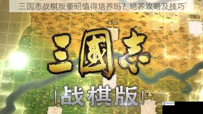 三国志战棋版董昭值得培养吗?培养攻略及技巧