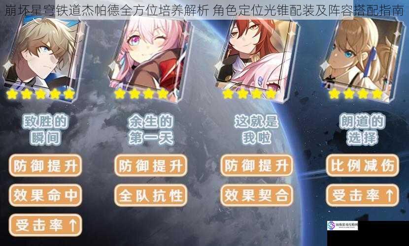 崩坏星穹铁道杰帕德全方位培养解析 角色定位光锥配装及阵容搭配指南
