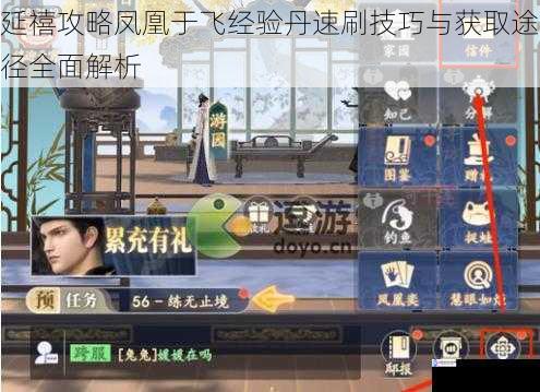 延禧攻略凤凰于飞经验丹速刷技巧与获取途径全面解析