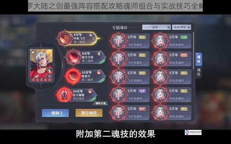 斗罗大陆之剑最强阵容搭配攻略魂师组合与实战技巧全解析