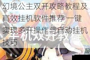 幻境公主双开攻略教程及高效挂机软件推荐 一键实现多开操作与自动挂机技巧