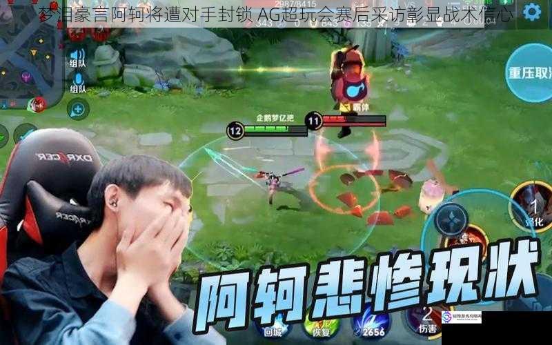 梦泪豪言阿轲将遭对手封锁 AG超玩会赛后采访彰显战术信心