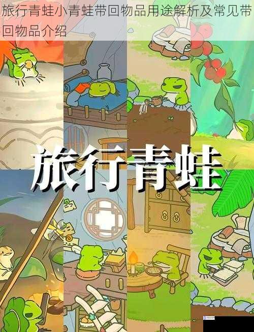旅行青蛙小青蛙带回物品用途解析及常见带回物品介绍