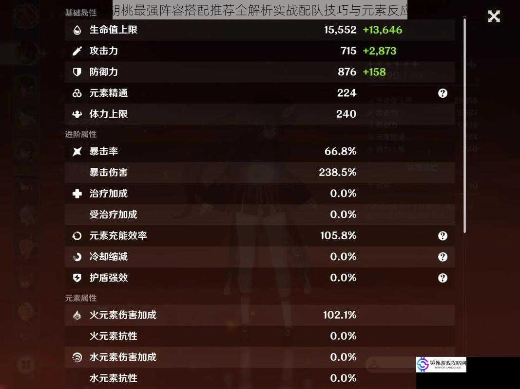 原神胡桃最强阵容搭配推荐全解析实战配队技巧与元素反应详解