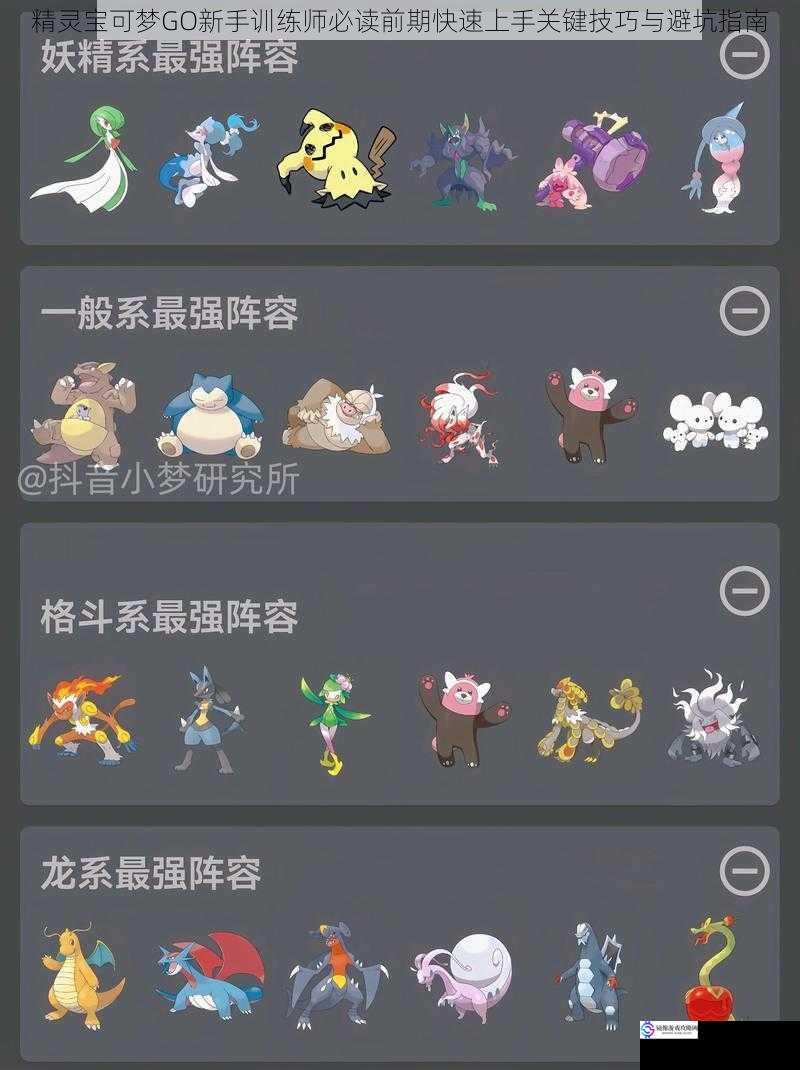 精灵宝可梦GO新手训练师必读前期快速上手关键技巧与避坑指南