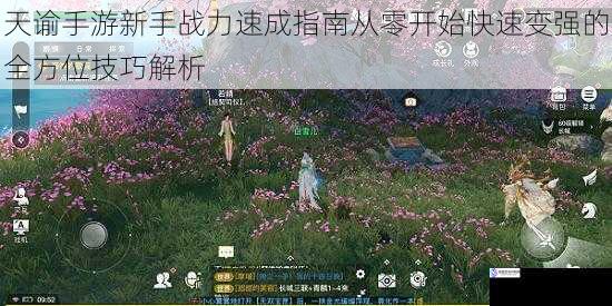 天谕手游新手战力速成指南从零开始快速变强的全方位技巧解析