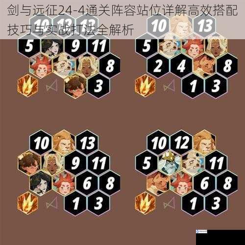 剑与远征24-4通关阵容站位详解高效搭配技巧与实战打法全解析