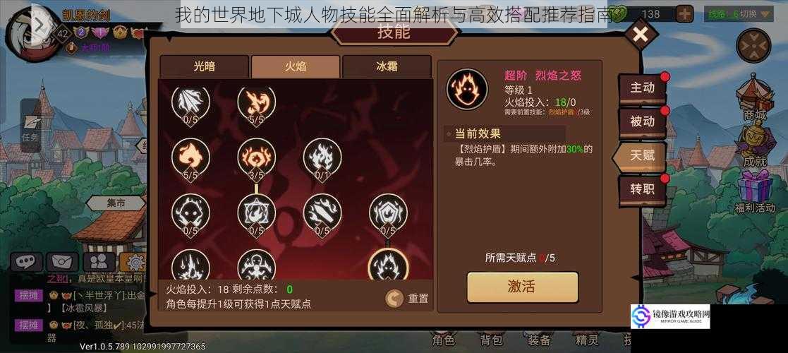 我的世界地下城人物技能全面解析与高效搭配推荐指南