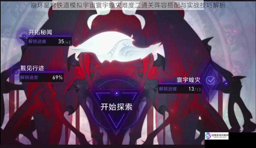 崩坏星穹铁道模拟宇宙寰宇蝗灾难度二通关阵容搭配与实战技巧解析