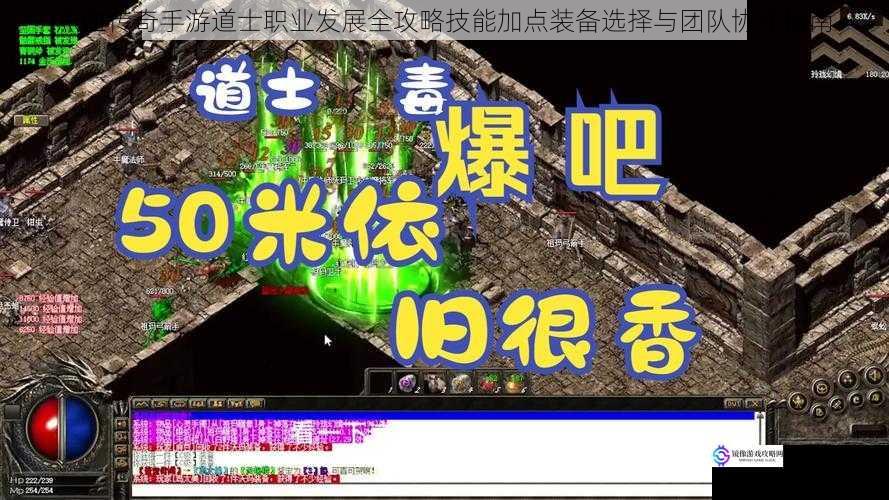 热血传奇手游道士职业发展全攻略技能加点装备选择与团队协作指南