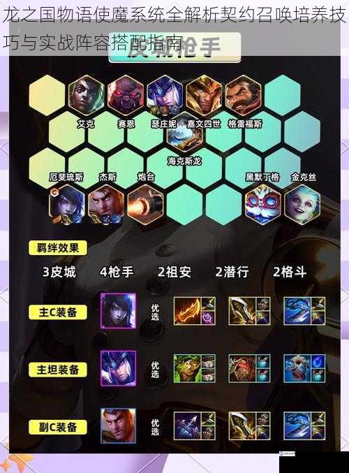 龙之国物语使魔系统全解析契约召唤培养技巧与实战阵容搭配指南